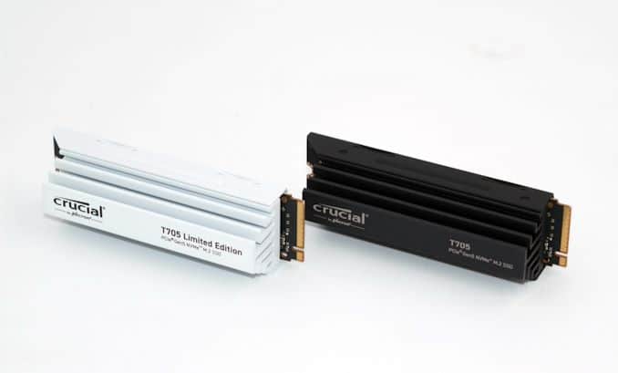 Mémoire DDR5 Crucial Pro SSD Crucial T705 Gen5