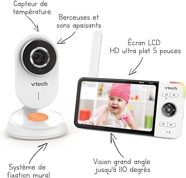 Surveillance bébé haute définition