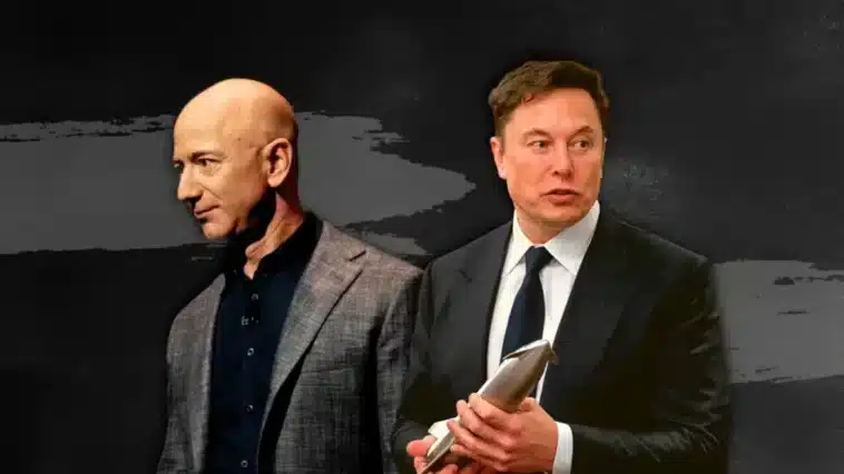 Jeff Bezos, Elon Musk, homme le plus riche