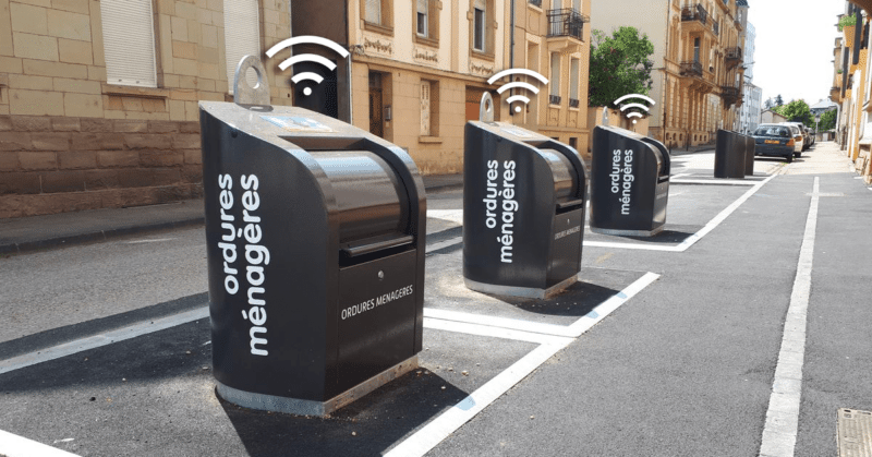 Capteurs de déchets intelligents Gestion des déchets