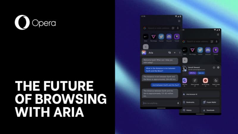 Opera Aria Android