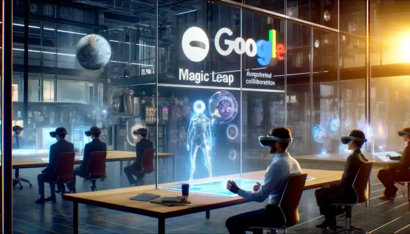 Partenariat Magic Leap Google Réalité augmentée