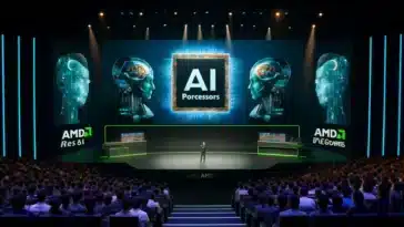 Puces IA AMD Rivalité AMD Nvidia Nouveaux processeurs IA