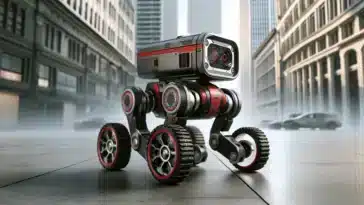 Robot autonome roue-jambe Livraison autonome