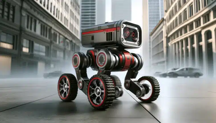 Robot autonome roue-jambe Livraison autonome