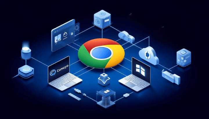 Acquisition Google Cameyo Virtualisation applications Windows ChromeOS Windows apps
