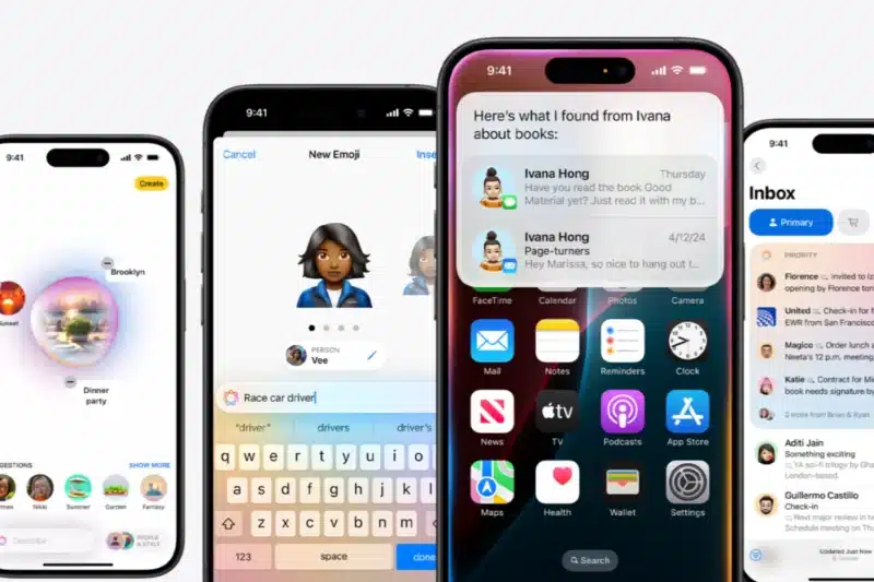 Apple Intelligence iOS 18 nouveautés