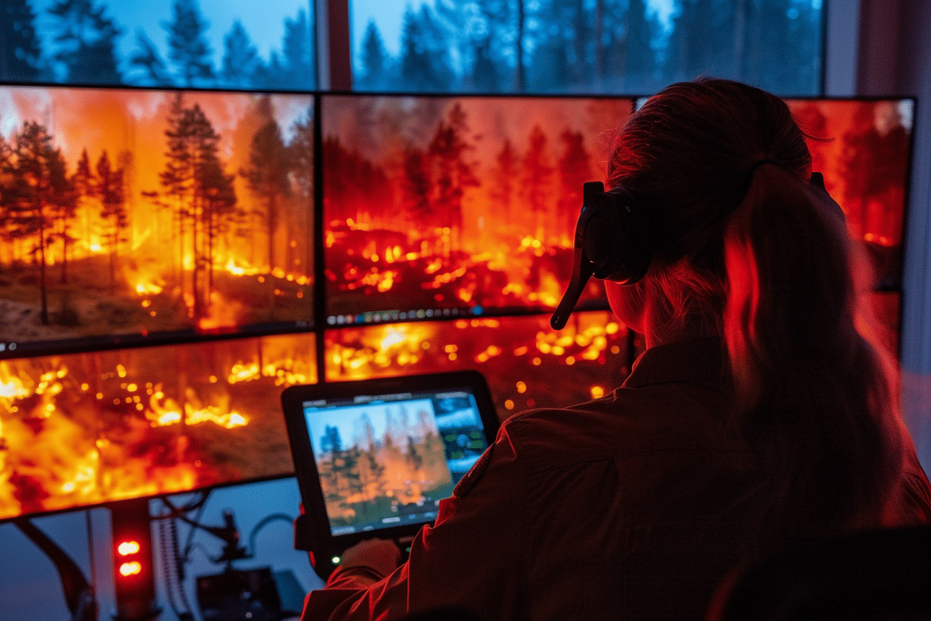Google révolutionne la détection des incendies de forêt avec FireSat