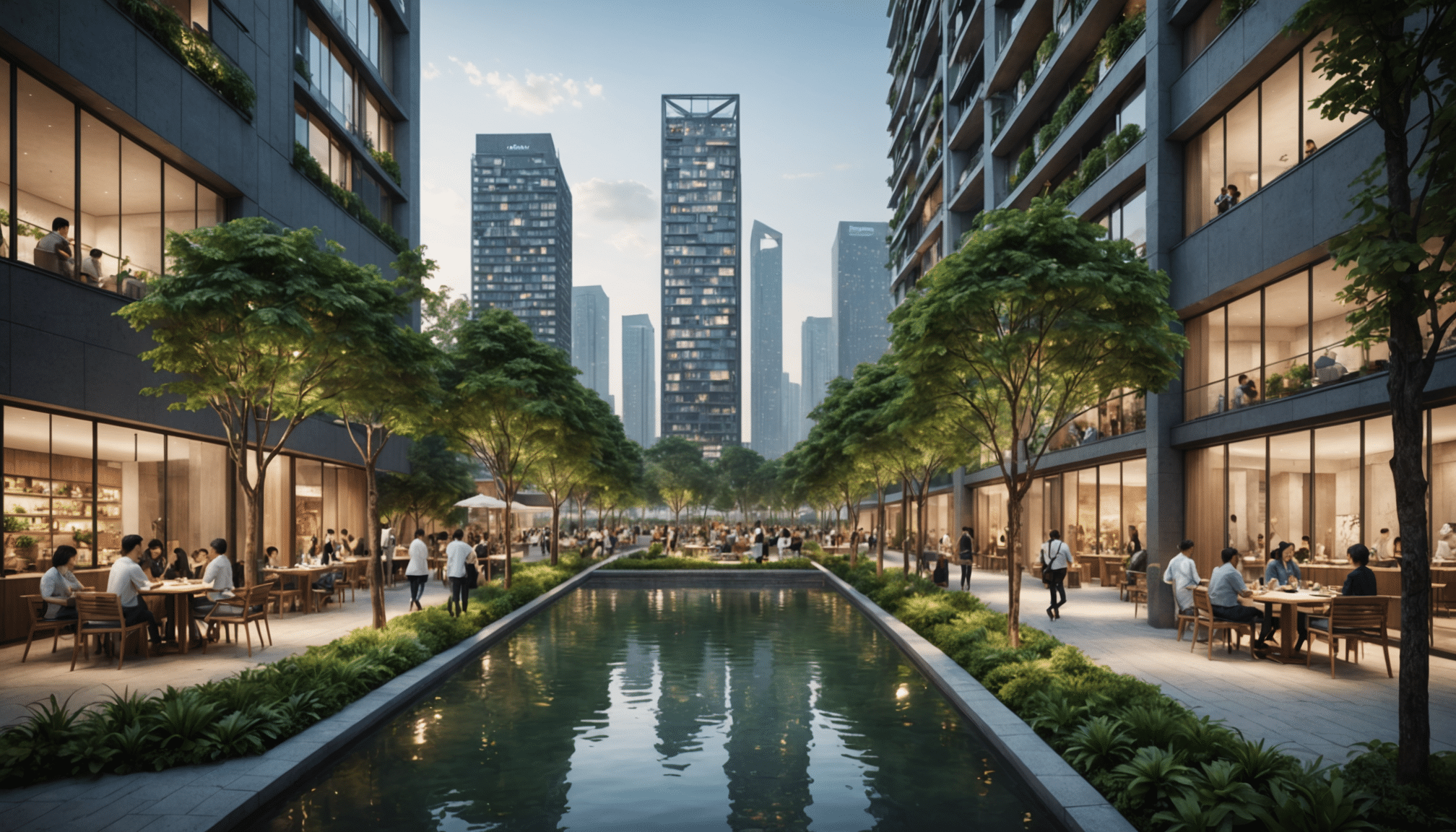 Dévoilement d’un projet de développement urbain combinant vie, travail et culture à Hangzhou