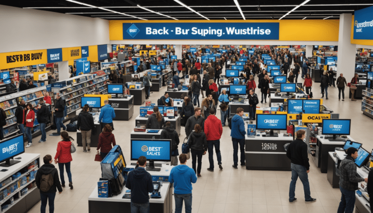 profitez des super soldes du black friday chez best buy ! ne manquez pas ces offres incroyables qui se poursuivent jusqu'à la fin de la journée. faites des économies sur vos produits préférés dès maintenant !