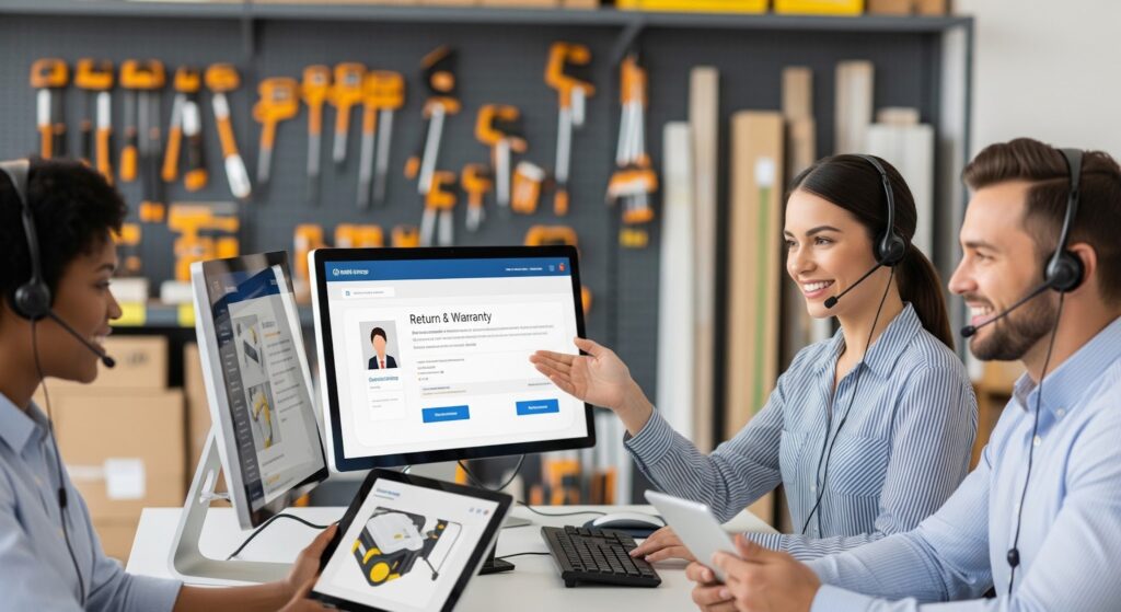 Garanties et conditions de retour avec service client Habitium