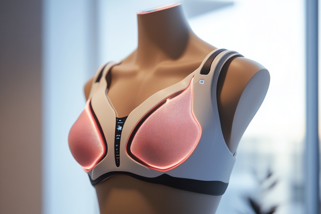 CES 2025 : phibra, la brassière connectée de HOPE pour prévenir le cancer