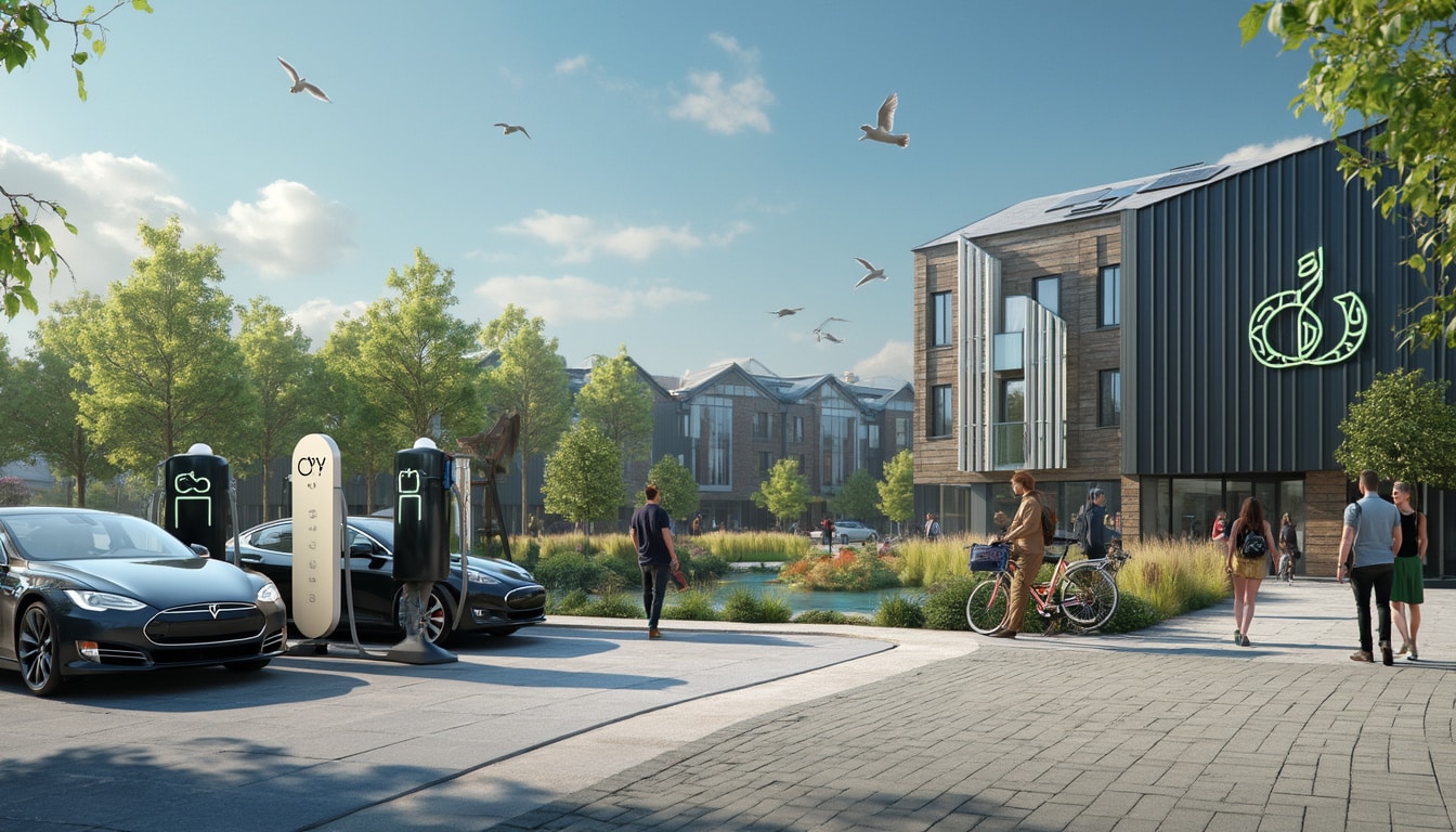 Partenariat entre une entreprise de recharge de véhicules électriques et une société immobilière pour développer le réseau de bornes de recharge au Royaume-Uni