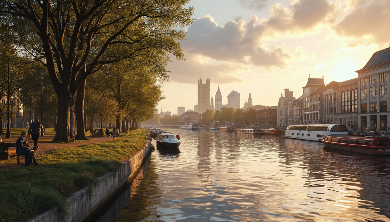 La Tamise, source d’énergie pour l’Université de l’Est de Londres