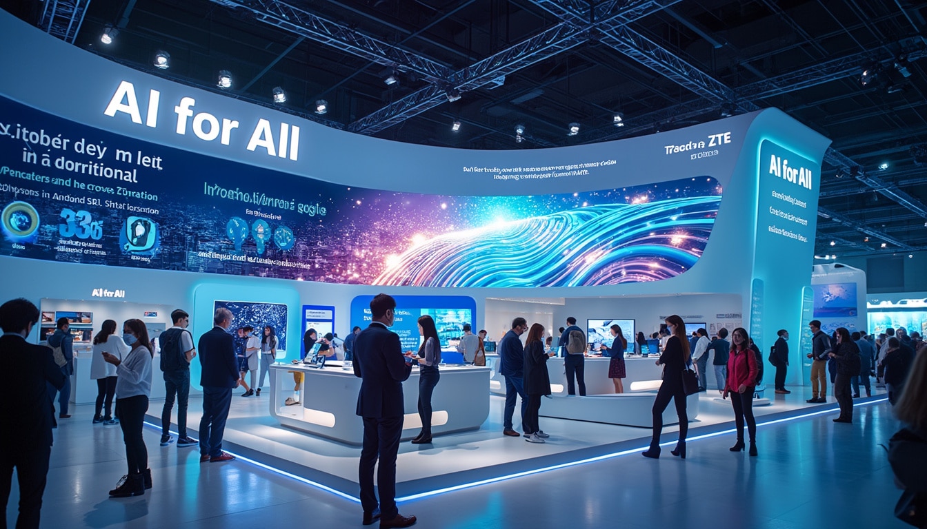 découvrez comment zte révolutionne l'accès à l'intelligence artificielle avec sa stratégie 'l'ia pour tous' présentée lors du mwc barcelone 2025. explorez les innovations des appareils terminaux qui rendent l'ia accessible au plus grand nombre.