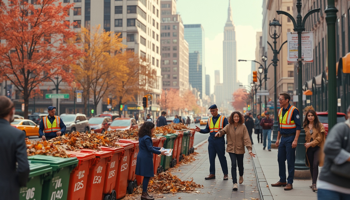 découvrez comment la ville de new york met en œuvre de nouvelles règles sur la gestion des déchets organiques en bordure de rue, visant à améliorer la durabilité et l'environnement urbain. informez-vous sur les pratiques respectueuses de l'environnement qui transformeront la gestion des déchets dans la métropole.