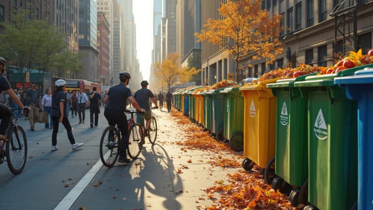 découvrez comment la ville de new york met en œuvre de nouvelles règles concernant la collecte des déchets organiques en bordure de rue. informez-vous sur les initiatives écologiques et les avantages de ces nouvelles mesures pour une ville plus propre et durable.