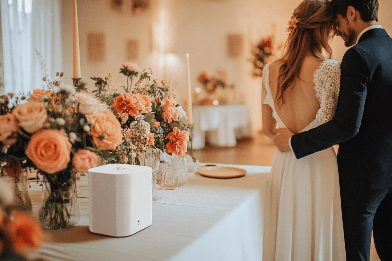 Mariage 100 % connecté avec NETGEAR