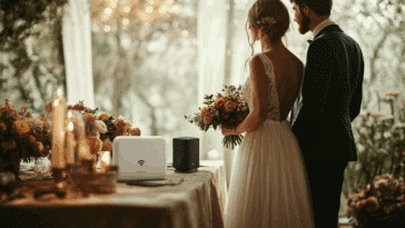 Mariage 100 % connecté avec NETGEAR