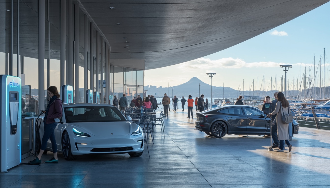 découvrez l'initiative d'édimbourg qui déploie des bornes de recharge ultra-rapides au terminal maritime d'ocean, facilitant ainsi l'accès à une mobilité durable et écoresponsable pour les visiteurs et les résidents.