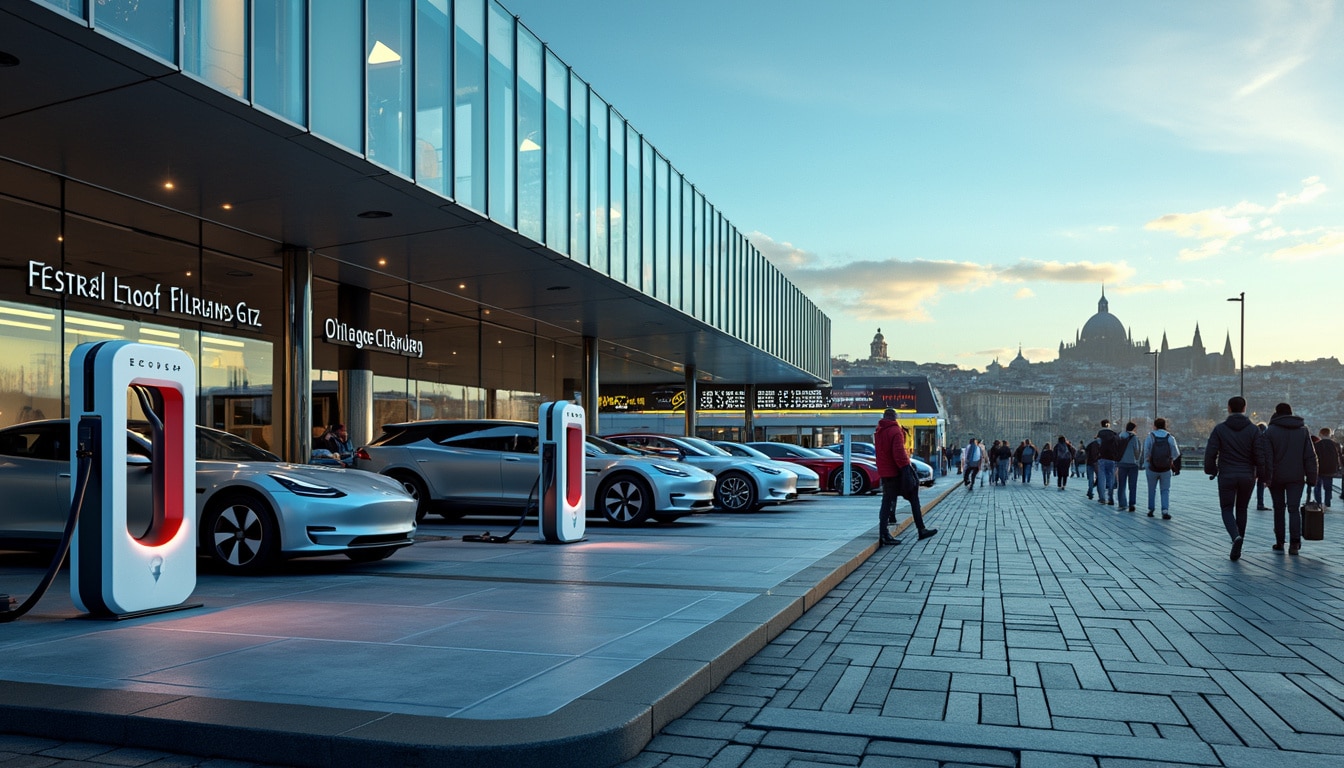 découvrez comment édimbourg renforce son engagement envers la transition énergétique en installant des bornes de recharge ultra-rapides au terminal maritime d'ocean, facilitant ainsi l'accès à des solutions de transport durables.
