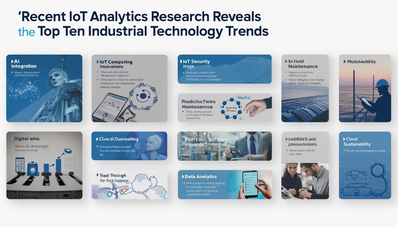 découvrez les dix principales tendances technologiques industrielles révélées par les récentes recherches d'iot analytics. analysez les innovations clés qui façonnent l'avenir de l'industrie et restez à la pointe des avancées technologiques.