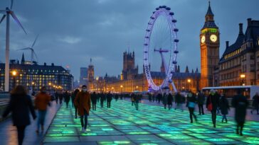 découvrez comment pavegen révolutionne l'énergie propre à londres grâce à des technologies innovantes. explorez les différents sites où cette entreprise transforme le mouvement en électricité durable, contribuant ainsi à un avenir énergétique responsable et vert.