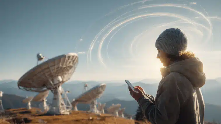 connectivité mobile par satellite