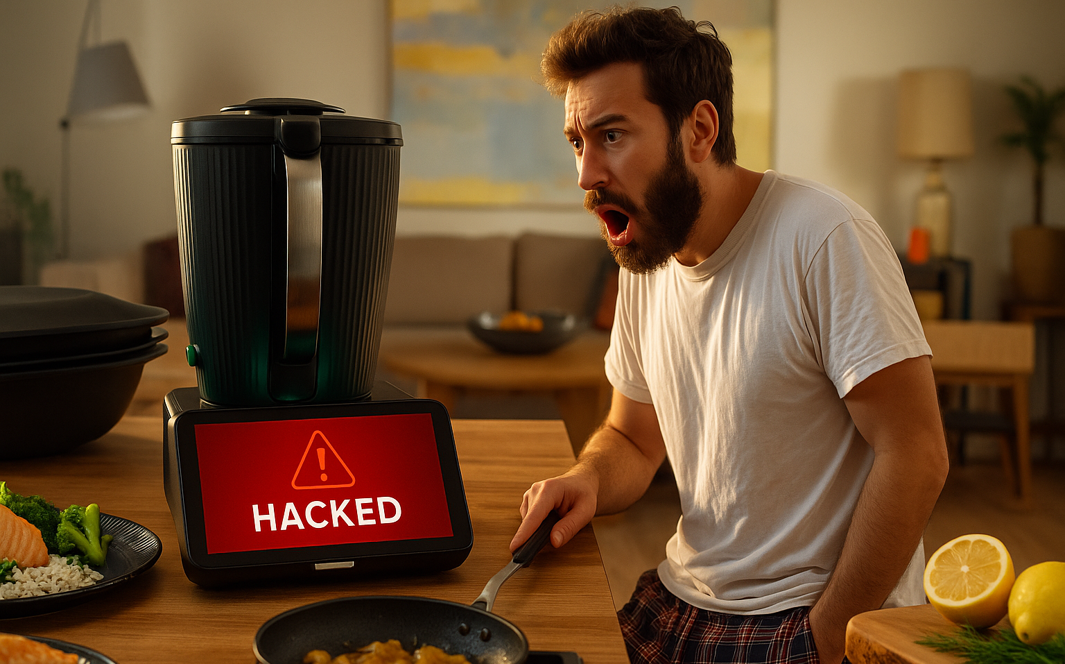 Au secours ! Il a piraté mon Thermomix