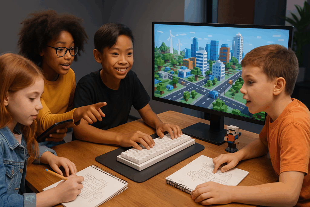 Ces gamins de Smart Docklands refont une ville à la Minecraft