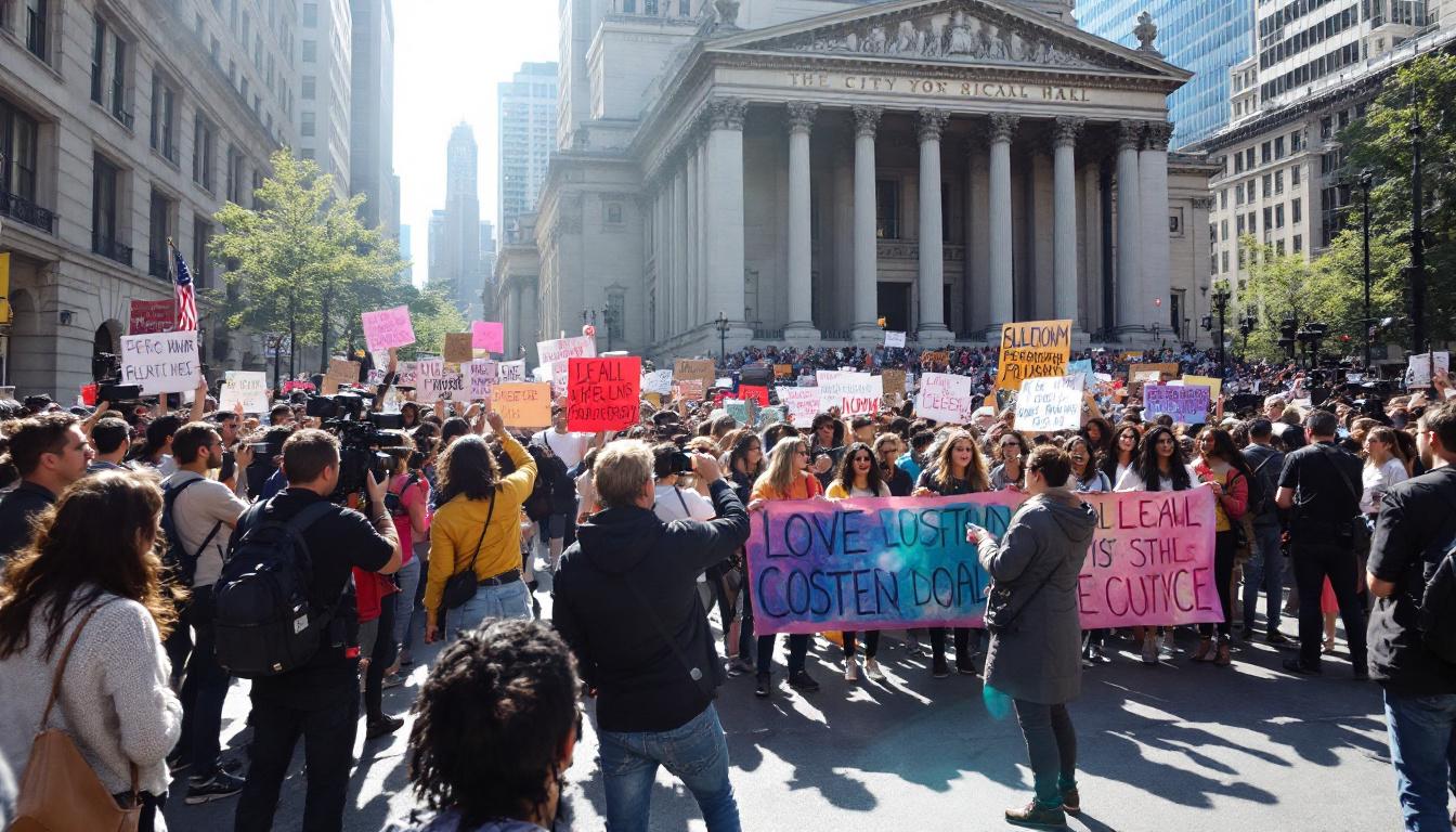 donald trump engage un procès à new york concernant la politique de sanctuaire, déclenchant des échanges d'accusations entre le maire et le conseil municipal. analyse des implications politiques et juridiques de cette affaire.