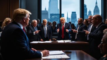 donald trump intente un procès à new york contre la politique de sanctuaire, déclenchant un échange d'accusations entre le maire et le conseil municipal. découvrez les enjeux juridiques et politiques de cette affaire qui divise la ville.