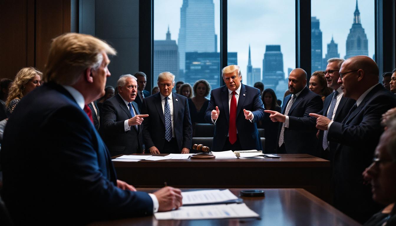 donald trump intente un procès à new york contre la politique de sanctuaire, déclenchant un échange d'accusations entre le maire et le conseil municipal. découvrez les enjeux juridiques et politiques de cette affaire qui divise la ville.