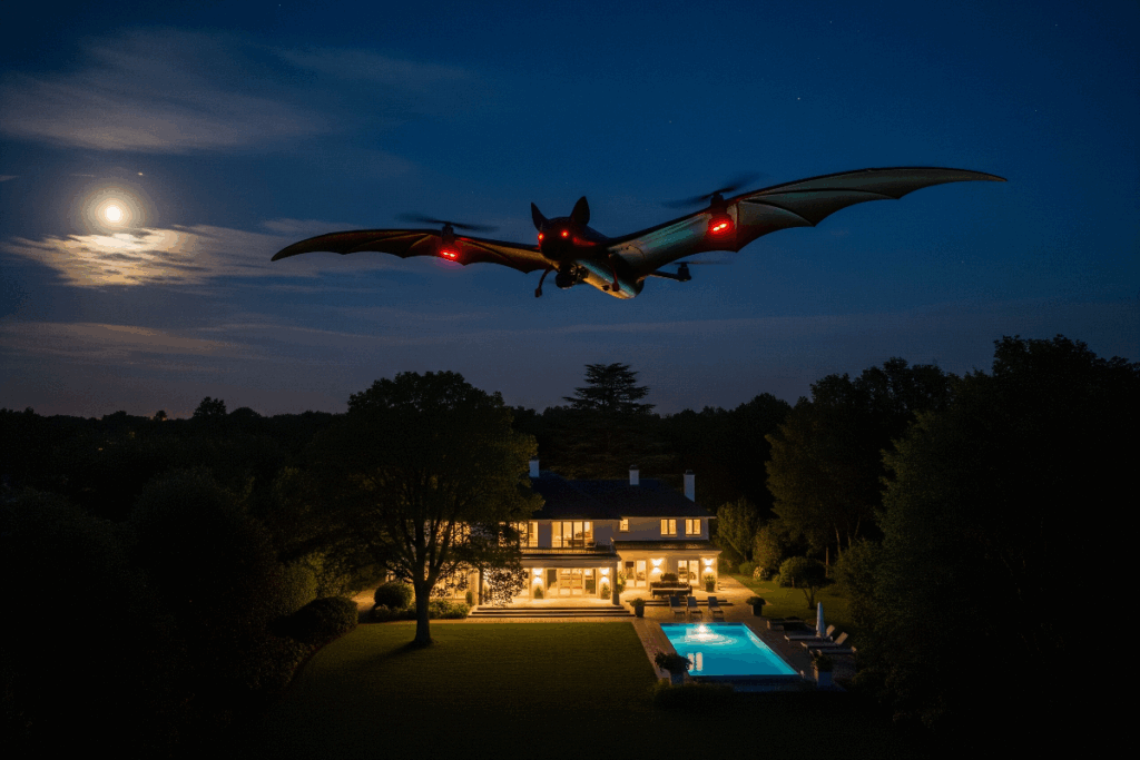 Ces drones ont une vision de chauve-souris : un danger pour notre vie privée ?