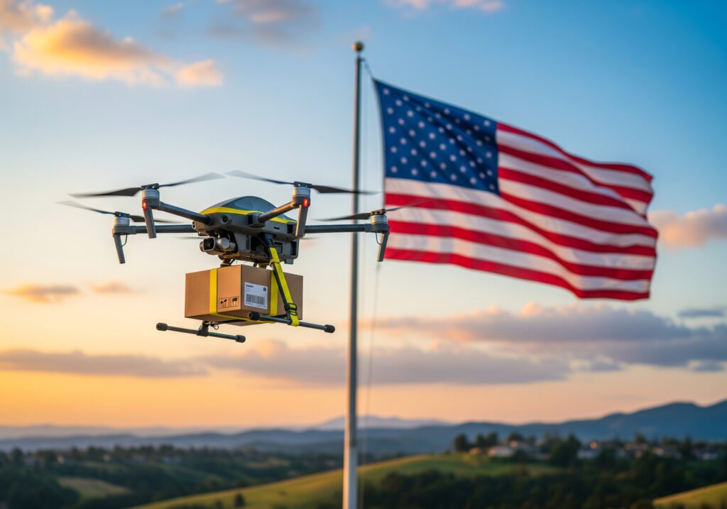 Un futur sans livreurs ? La livraison par drones arrive aux États-Unis