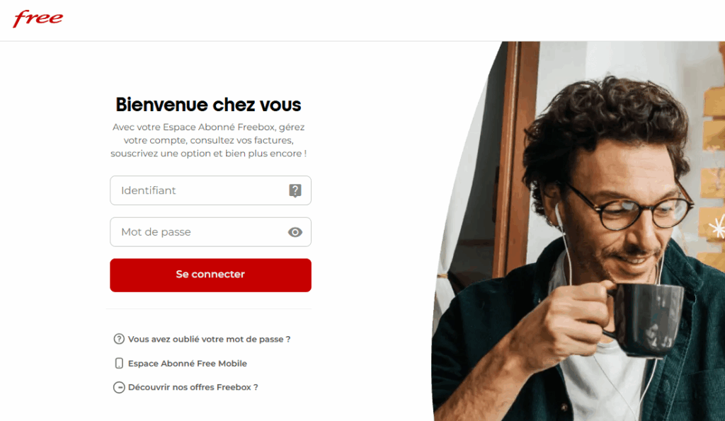 Zimbra Free - espace abonné