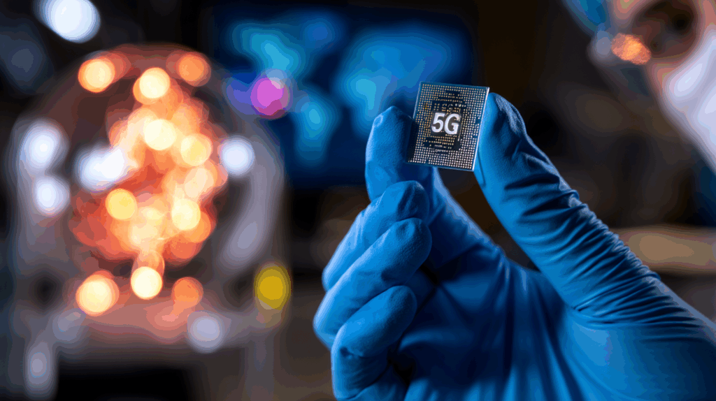 La première puce 6G est une tuerie : 100 Gbps sur mobile promis !