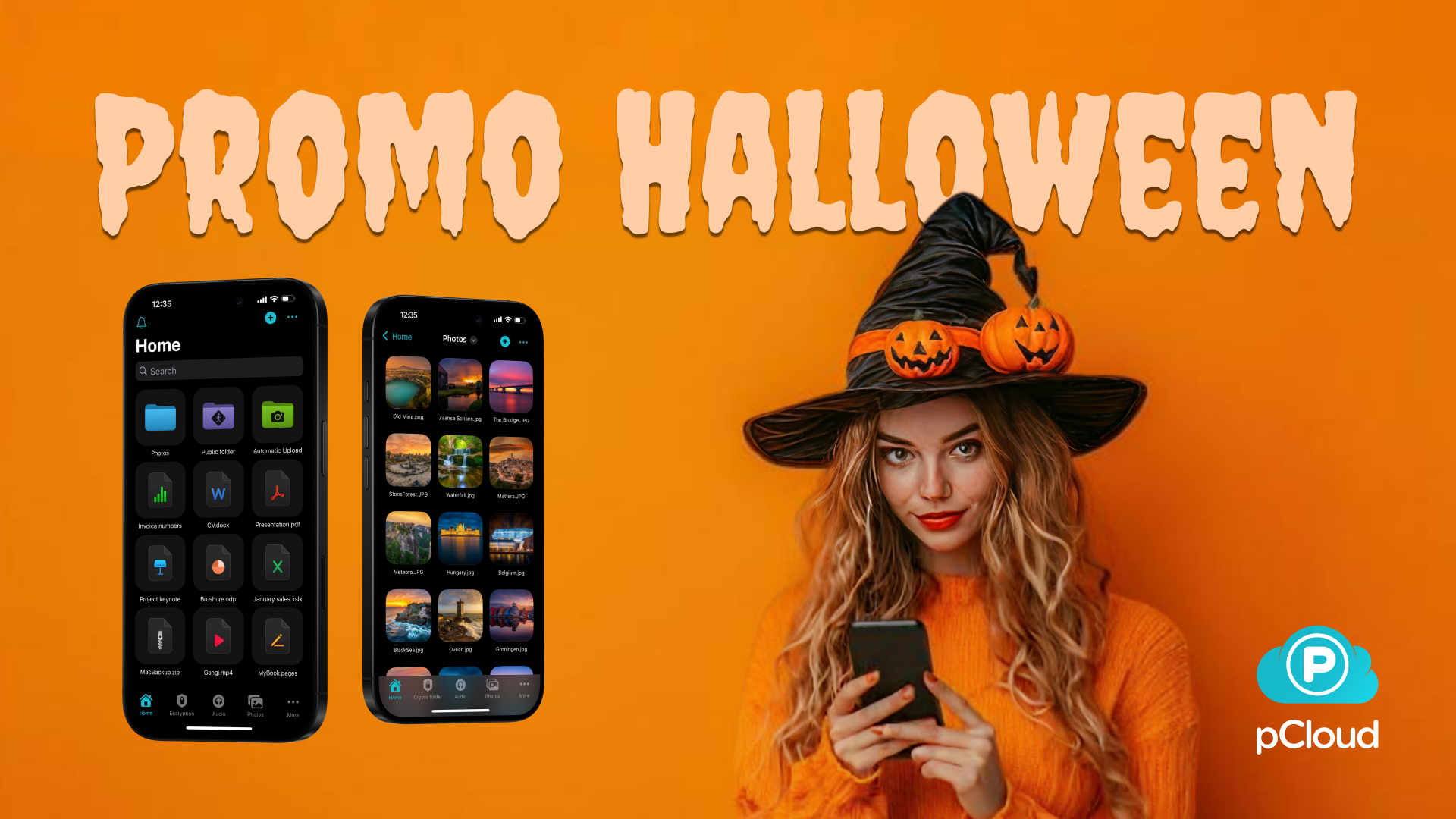 Halloween pCloud Encryption à Vie