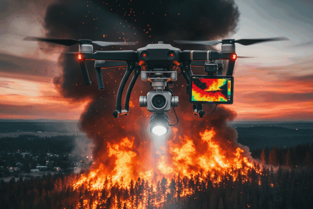 Caméra et IA : la nouvelle arme des pompiers face aux incendies