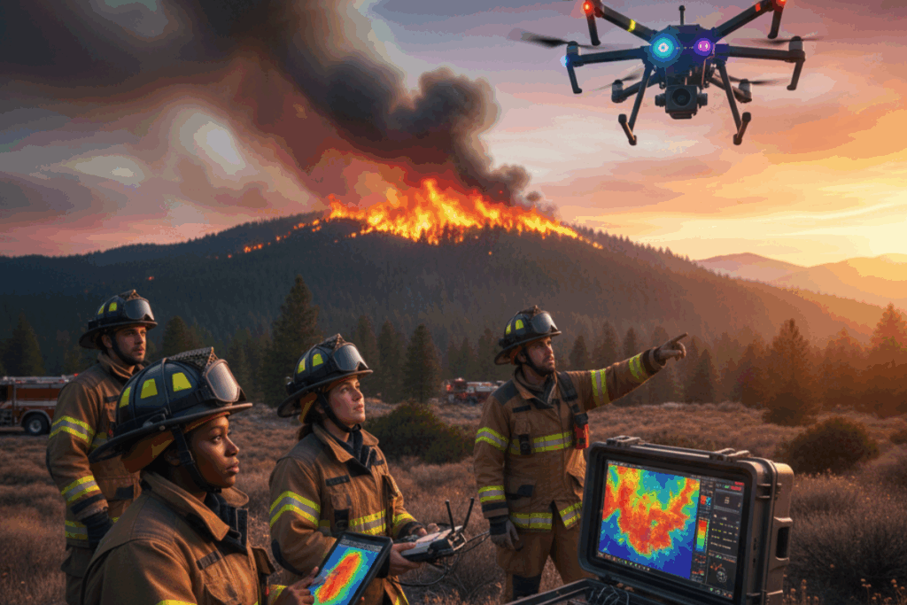 Caméra et IA : la nouvelle arme des pompiers face aux incendies