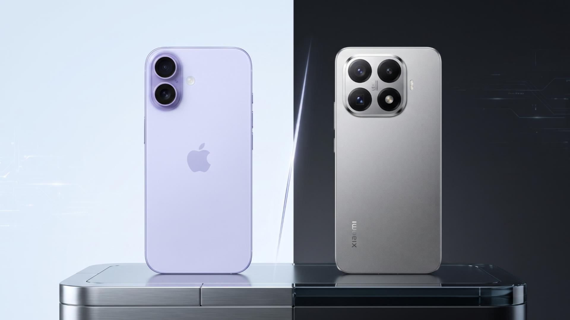 Qui remporte le duel premium : le Xiaomi 15T Pro VS l’iPhone 17 ?