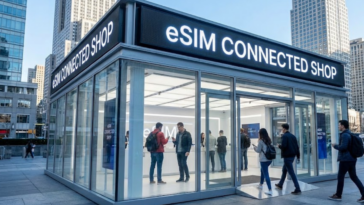 Utiliser l'eSIM dans la connectivité du commerce éphémère