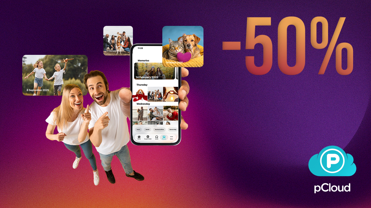 pCloud Saint-Valentin 2026