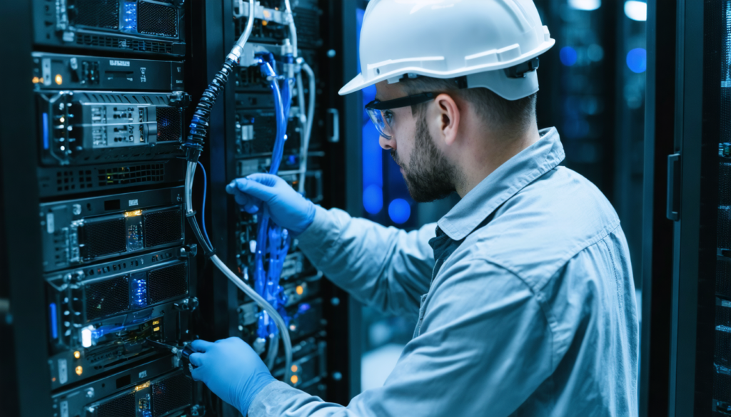 legrand mise sur les data centers pour renforcer sa position en tant qu'acteur clé de l'intelligence artificielle, en innovant et en développant des infrastructures adaptées aux besoins croissants du secteur.