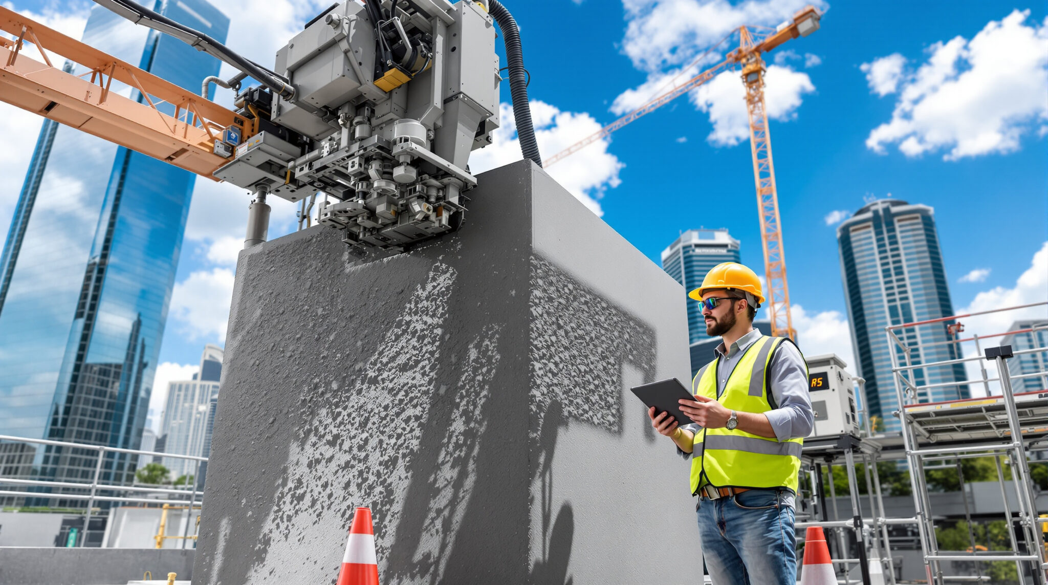 découvrez comment singapour innove dans la construction durable en utilisant l'impression 3d de béton, une technologie révolutionnaire pour un avenir écologique et efficace.