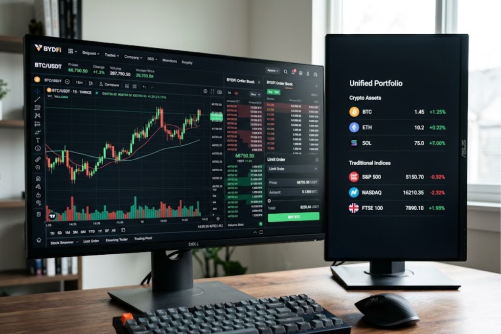 Automatisation des stratégies sur la plateforme de BYDFi