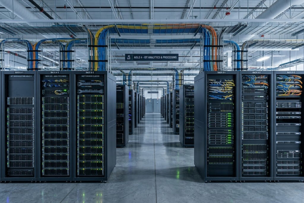 Infrastructure technologique pour gérer et analyser les mégadonnées dans l'IoT