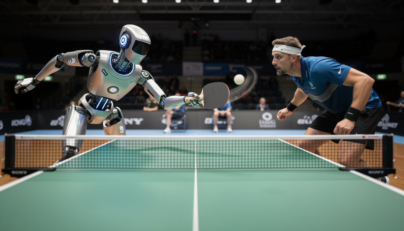 découvrez comment le robot de tennis de table développé par sony ai surpasse des joueurs d’élite grâce à des technologies avancées d’intelligence artificielle.