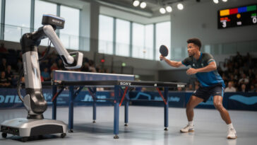 découvrez comment le robot de tennis de table développé par sony ai surpasse des joueurs d’élite grâce à une intelligence artificielle avancée et des technologies innovantes.