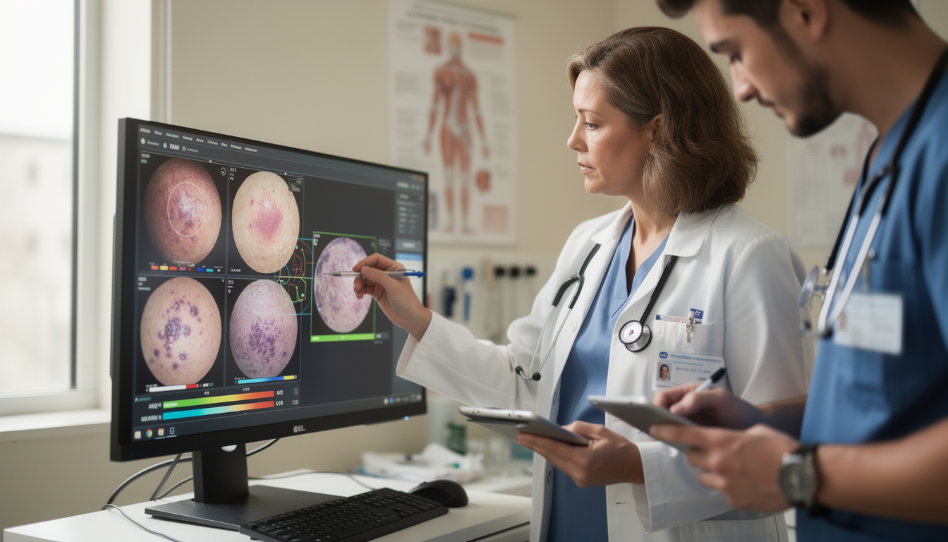 squaremind conçoit un robot innovant pour détecter rapidement les cancers de la peau dans les hôpitaux, révolutionnant ainsi le diagnostic médical.